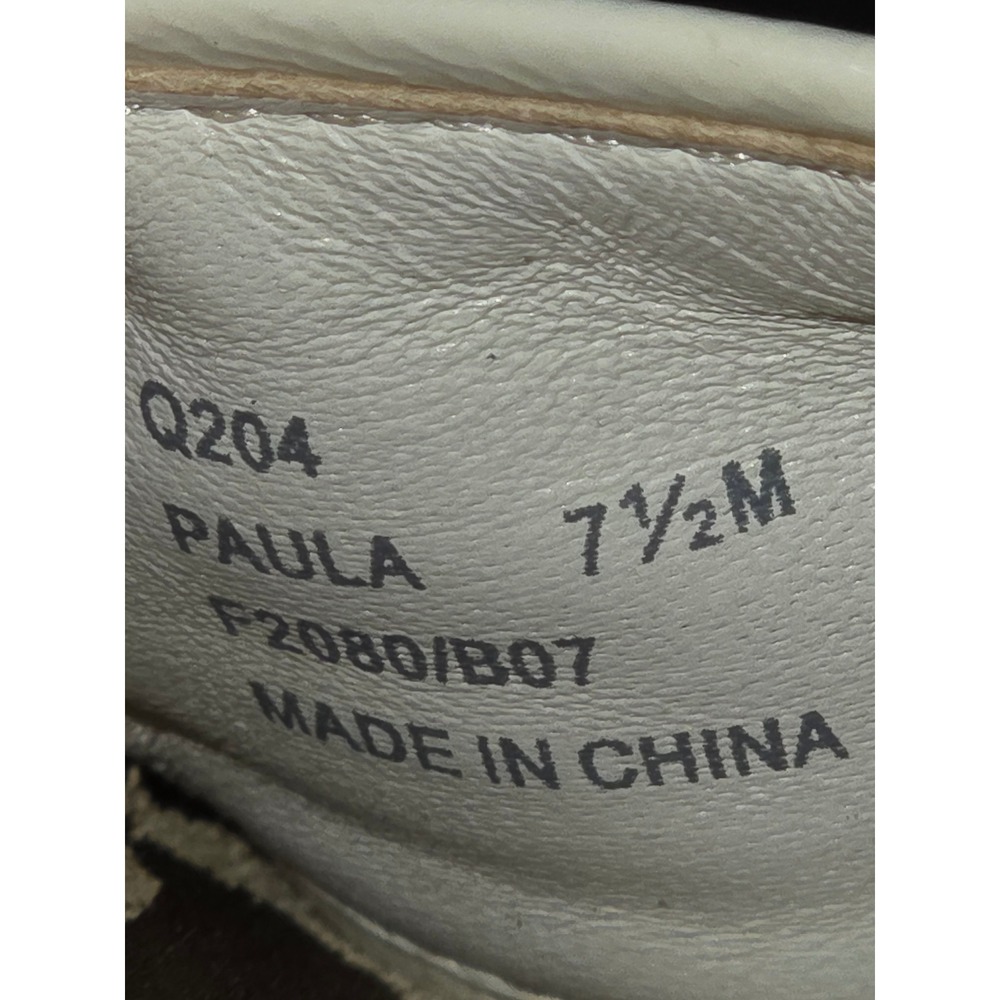Coach Paula Slides Sandals Canvas Signature Logo Stripe Multicolor 7.5M - Picture 4 of 8